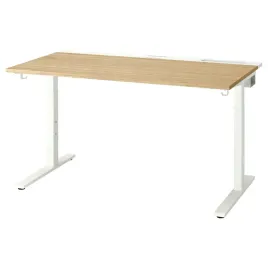 ikea-mittzon-biurko-140x80-cm-okleina-debowa-bialy