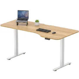 biurko-sanodesk-160x75cm-klon-elektryczne-regulowane-z-funkcja-pamieci