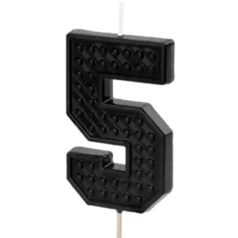 swieczka-na-tort-cyfra-5-czarny-partydeco-6-cm