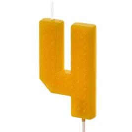 swieczka-na-tort-cyfra-4-zolty-partydeco-6-cm