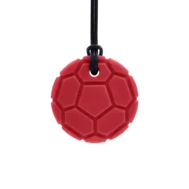 gryzak-logopedyczny-naszyjnik-ark-soccer-ball-bordowy-xt-miekki