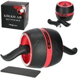 kolko-roller-do-cwiczen-miesni-brzucha-abs-ab-wheel-zestaw-premium