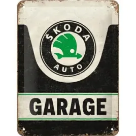 tablica-szyld-skoda-garage-metal-prezent-15x20