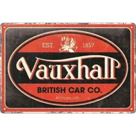tablica-szyld-vauxhall-british-car-blacha-metal-prezent-20x30