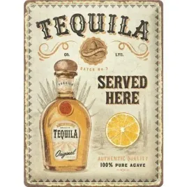 tablica-szyld-tequila-served-here-plakat-metal-bar-30x40