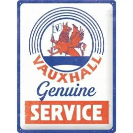 tablica-szyld-vauxhall-genuine-service-plakat-metal-30x40