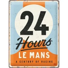 tablica-szyld-24-hours-le-mans-plakat-metal-30x40