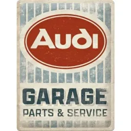 tablica-szyld-audi-garage-metalowy-blaszany-30x40