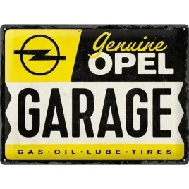tablica-szyld-opel-garage-prezent-blacha-30x40