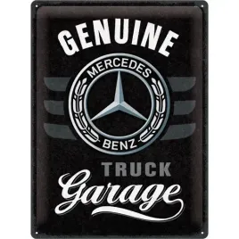 tablica-mercedes-benz-genuine-truck-garage-30x40