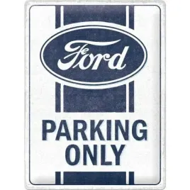 tablica-szyld-ford-parking-only-blacha-30x40