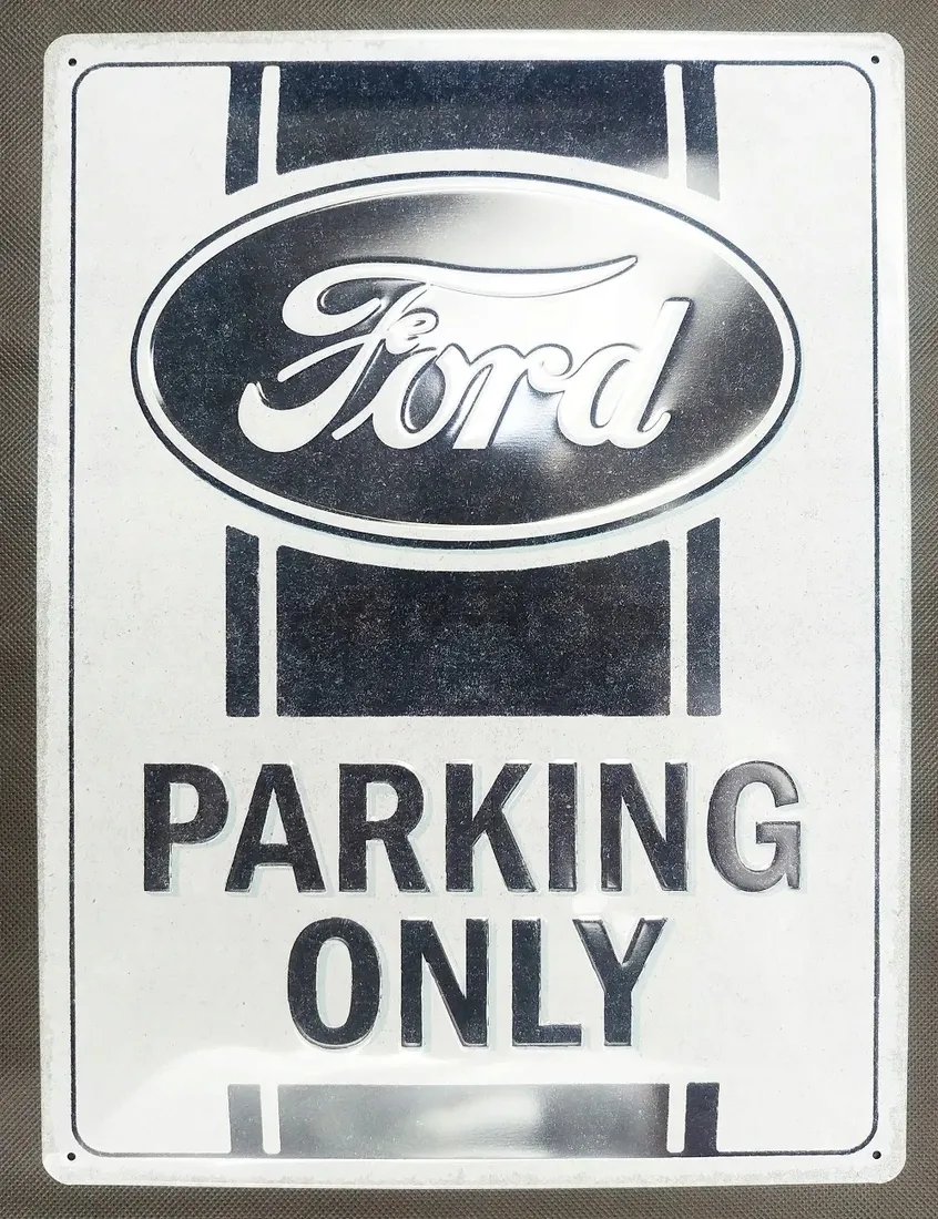 tablica-szyld-ford-parking-only-blacha-30x40