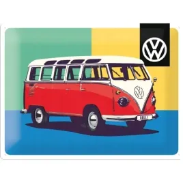 tablica-szyld-volkswagen-t1-ogorek-vw-blacha-30x40