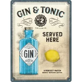 tablica-szyld-gin-and-tonic-drink-bar-30x40-stal