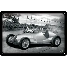 tablica-plakat-mercedes-benz-silver-arrow-20x30
