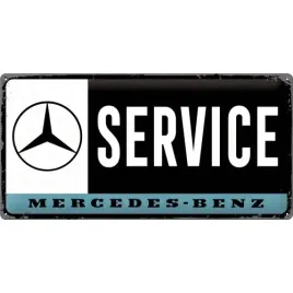 tablica-szyld-mercedes-benz-service-metalowy-25x50