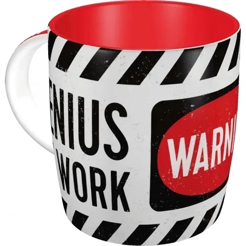 kubek-warning-genius-at-work-super-prezent-330ml