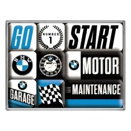 zestaw-magnesow-bmw-garage-motor-na-lodowke-9szt
