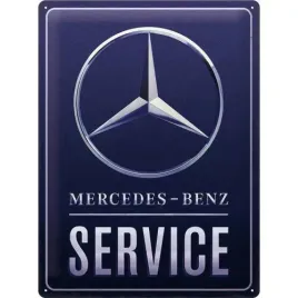 tablica-szyld-mercedes-benz-service-blacha-30x40