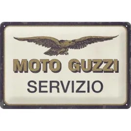 tablica-moto-guzzi-servizio-plakat-szyld-20x30