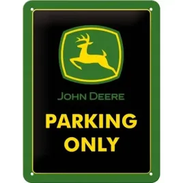 tablica-szyld-john-deere-parking-only-metal-15x20