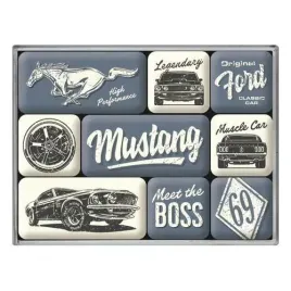 zestaw-9-magnesow-ford-mustang-the-boss-na-lodowke