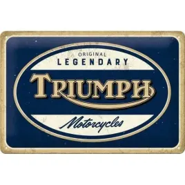 tablica-szyld-triumph-motorcycles-blacha-20x30