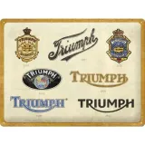 tablica-szyld-triumph-logo-evolution-blacha-30x40