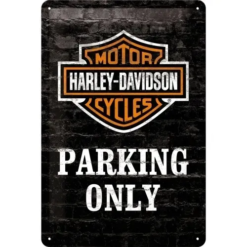 tablica-harley-davidson-parking-only-szyld-20x30