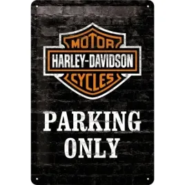tablica-harley-davidson-parking-only-szyld-20x30