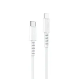 yesido-kabel-ca154-pd-60w-type-c-type-c-1m-pvc-3a-white-bialy