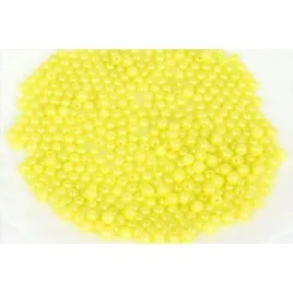 koraliki-perelki-zolty-6mm-50g-020