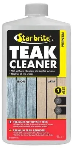 STAR BRITE PREMIUM TEAK CLEANER 81416 DO TEAKU 1000ml