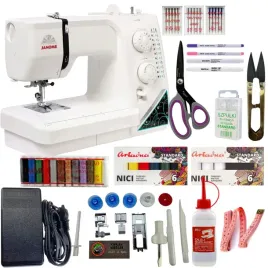 maszyna-do-szycia-janome-jubilee-60507-mechaniczna-19-sciegow-zestaw