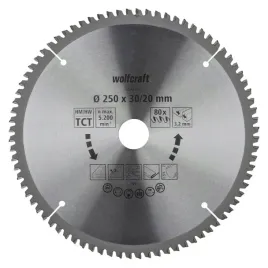 wolfcraft-6542000-tarcza-pilarska-250x30-20mm-80zebow-czyste-ciecie