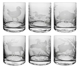 szklanki-do-whisky-krosno-220ml-zdobiona-grawer-wzor-mysliwski-1-prezent