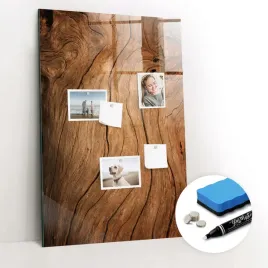 szklana-elegancka-tablica-magnetyczna-na-sciane-gratisy-stare-drewno-60x90