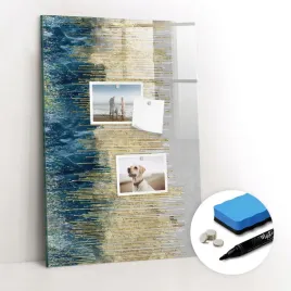 szklana-tablica-suchoscieralna-magnetyczna-magnesy-dekoracyjny-wzor-40x60