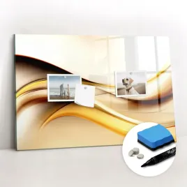szklana-tablica-magnetyczna-suchoscieralna-magnesy-abstrakcja-fala-60x40-cm