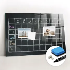 szklana-tablica-magnetyczna-suchoscieralna-magnesy-plan-lekcji-60x40-cm