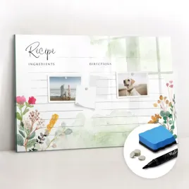 tablica-magnetyczna-szklana-gratisy-marker-miejsce-na-przepis-60x40-cm