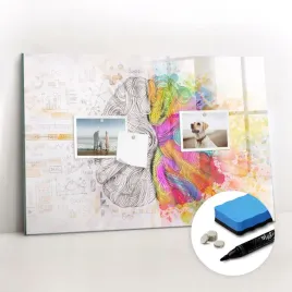 szklana-magnetyczna-tablica-suchoscieralna-gratis-abstrakcja-mozg-60x40-cm