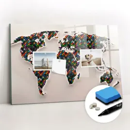 tablica-magnetyczna-szklana-gratisy-gabka-abstrakcja-mapa-swiata-60x40-cm