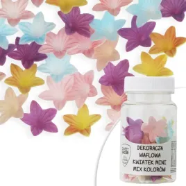 dekoracje-waflowe-kwiatki-kolorowe-mix-mini-sweet-decor-40-szt