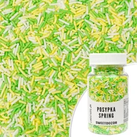 posypka-cukrowa-paleczki-spring-zielone-zolte-biale-mix-sweet-decor-70-g