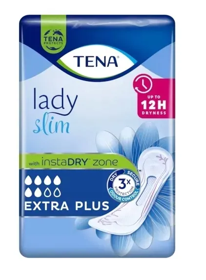 Podpaski urologiczne na nietrzymanie moczu TENA Lady Slim Extraplus wkładki