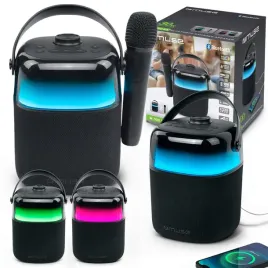 glosnik-bezprzewodowy-imprezowy-karaoke-muse-mikrofon-bluetooth-eq-led