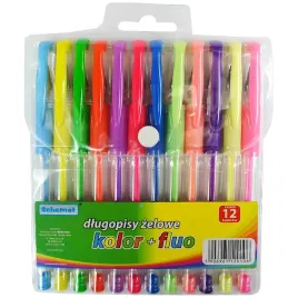 schemat-dlugopisy-zelowe-kolor-fluo-12-kolorow