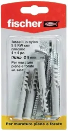 kolek-i-wkret-z-hakiem-fischer-s8-rw-k-4-sztuki