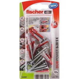 fischer-kolek-z-wkretem-duopower-6-x-30-s-12szt